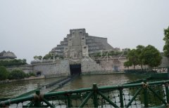 芜湖方特欢乐世界玛雅城塑石砖墙装饰工程