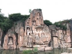 芜湖市芜湖县东湖公园水泥塑石假山、雕塑工程